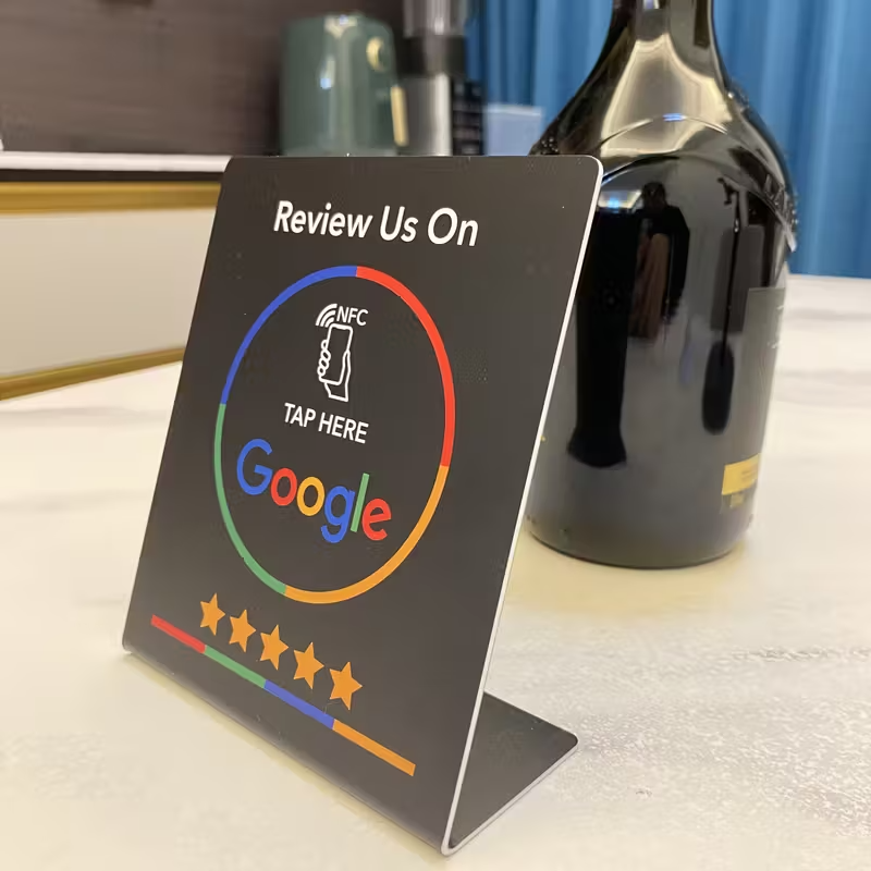 Présentoir Avis Google NFC